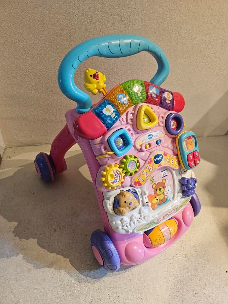 VTech 2 in 1 baby walker/ loopkar musthave, Kinderen en Baby's, Speelgoed | Vtech, Ophalen of Verzenden, Zo goed als nieuw, 6 maanden tot 2 jaar