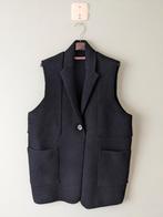 Azaka Paris gilet / vest / cardigan zonder mouwen, maat M/L, Zwart, Zo goed als nieuw, Azaka Paris, Ophalen