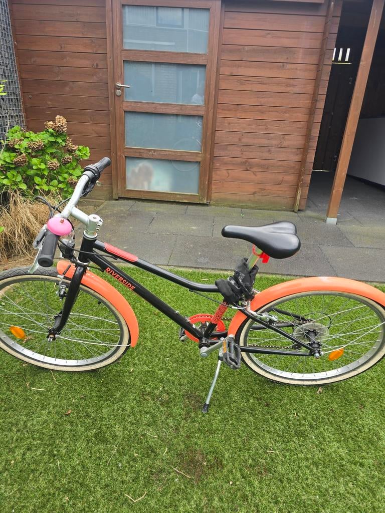 B'Twin Riverside 24 inch meisjesfiets, Ophalen, Gebruikt, 24 inch, B'Twin Riverside