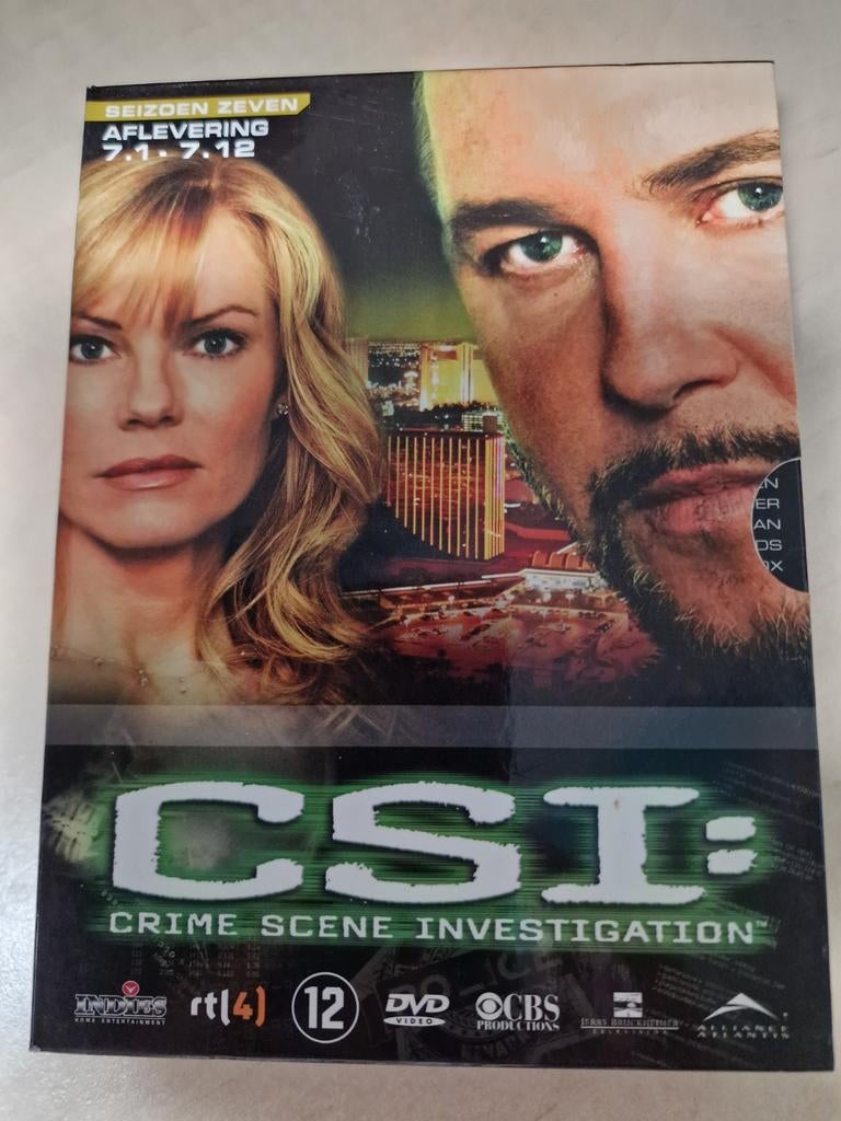 CSI: Crime Scene Investigation Seizoen 7 DVD Boxset, Gebruikt, Boxset, Ophalen of Verzenden, Actie en Avontuur
