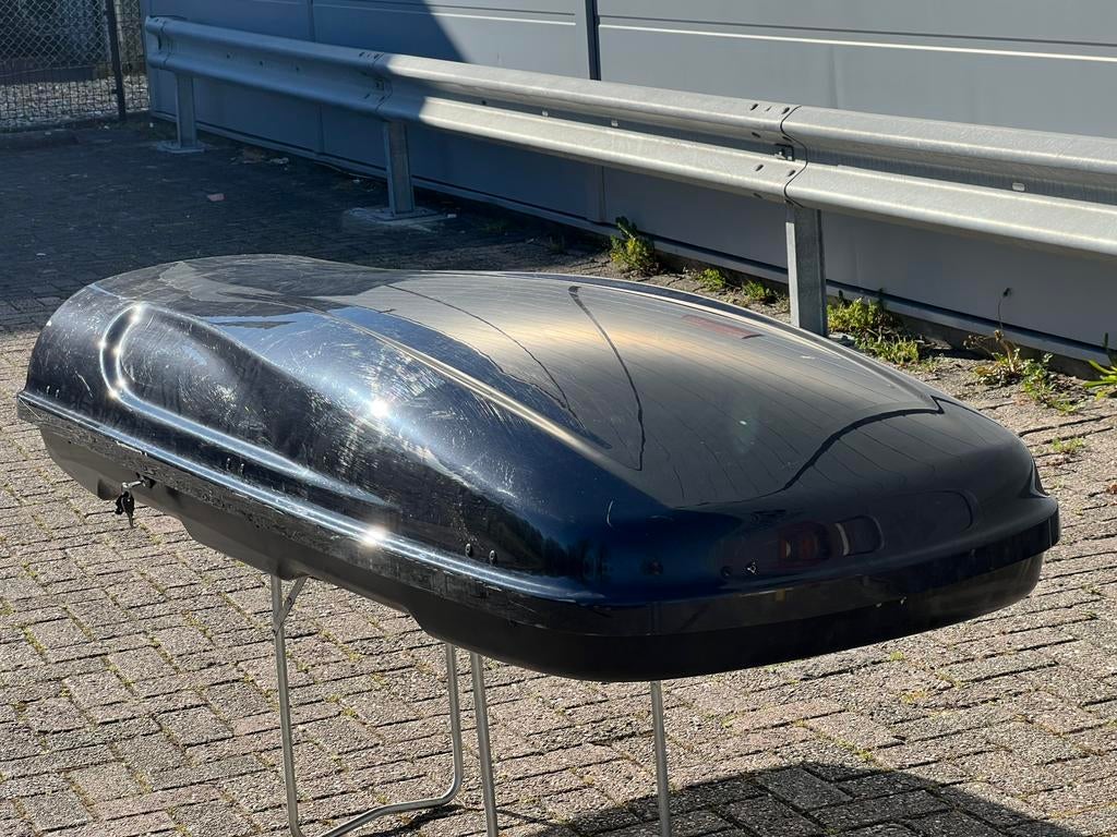 Dakkoffer met beugels, Auto diversen, Dakkoffers, Ophalen of Verzenden