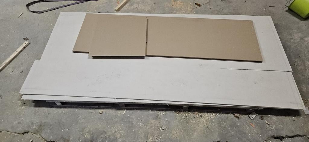 Gips- en stucplaten voor diverse bouwprojecten, Ophalen, Nieuw, Overige materialen, Minder dan 20 mm