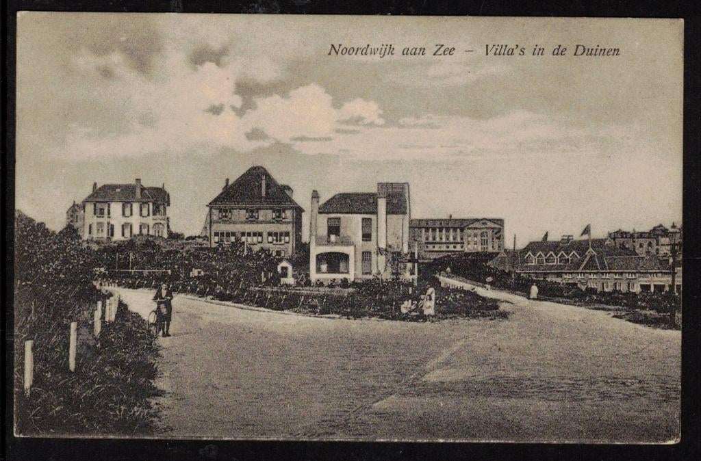 Noordwijk aan Zee - Villa's in de Duinen - 1929, Ophalen of Verzenden, 1920 tot 1940, Gelopen, Zuid-Holland