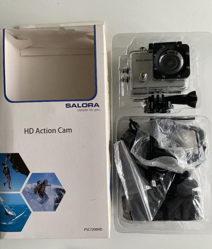 Salora HD Action Camera, Overige merken, Ophalen of Verzenden, Zo goed als nieuw, X