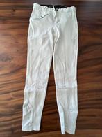 Paardrijbroek QHP maat 176, wit geschikt voor wedstrijden, Dieren en Toebehoren, Ophalen of Verzenden, Zo goed als nieuw, Dressuur