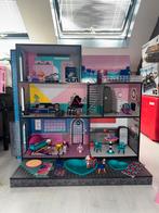 Grote LOL collectie met huis, auto, kapper en poppetjes, Ophalen of Verzenden, Gebruikt, Overige typen