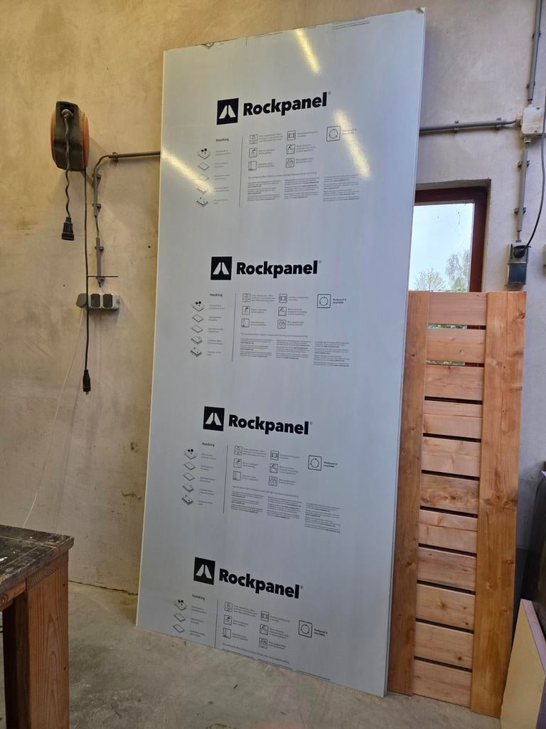 3 x Rockpanel  275 x 120, Ophalen of Verzenden, Nieuw, Overige materialen, Minder dan 20 mm