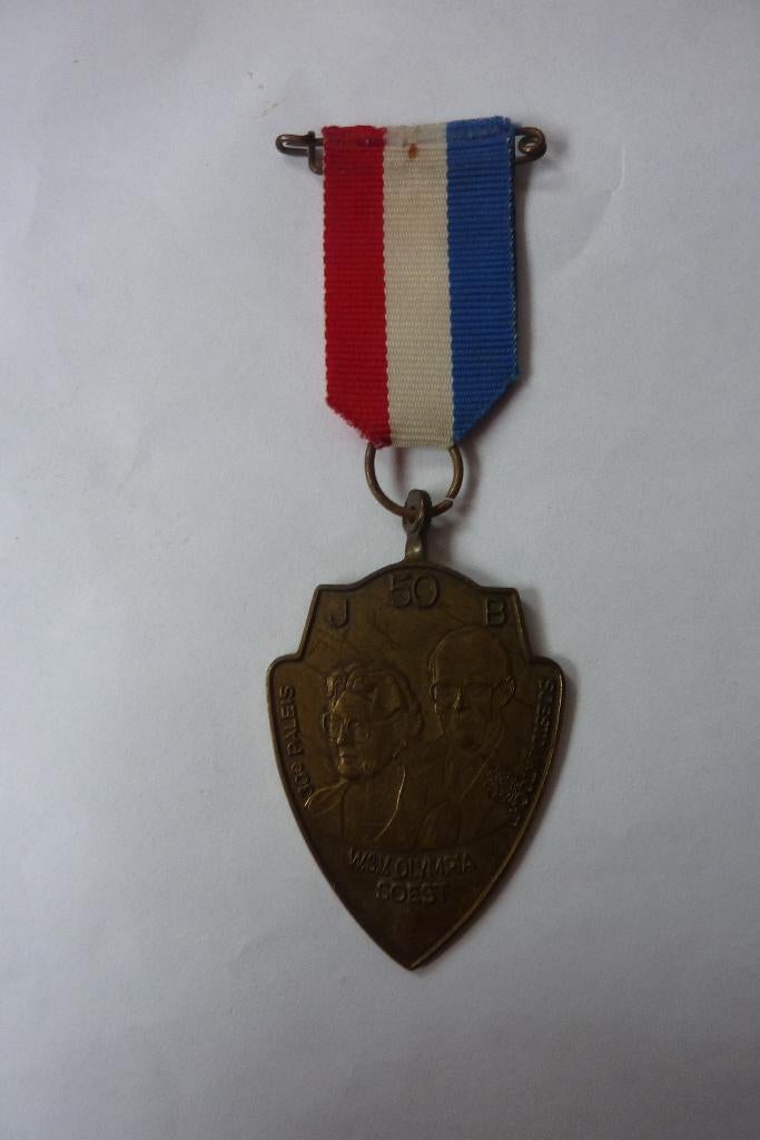 medaille 30e Paleis Soestdijktocht W.S.V. Olympia Soest, Postzegels en Munten, Penningen en Medailles, Ophalen of Verzenden, Overige materialen