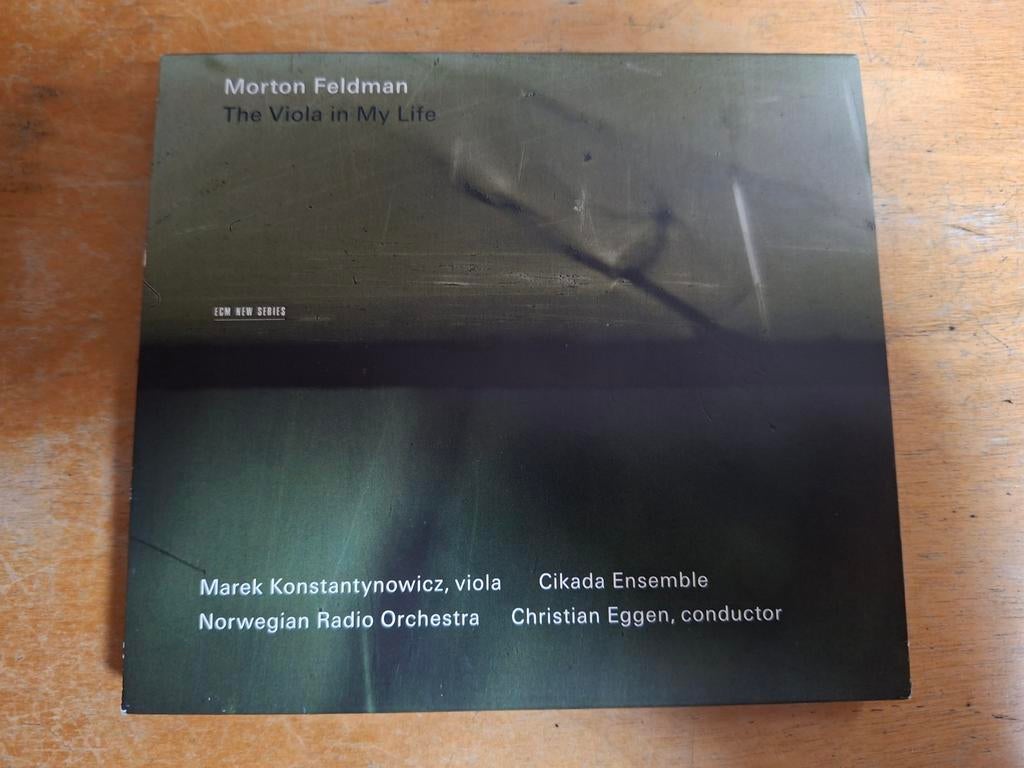 Morton Feldman The viola in my life ECM, Ophalen of Verzenden, Modernisme tot heden, Zo goed als nieuw, Kamermuziek