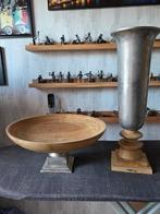 Izgs PTMD Hoge vaas alminium en Grote Schaal alminium Voet, Ophalen of Verzenden, Zo goed als nieuw