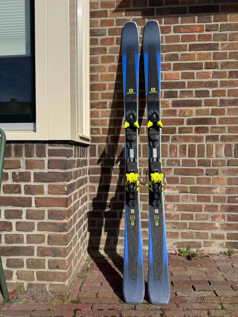 Allmountain ski’s Salomon XDR 80TI blauw 176 cm, Sport en Fitness, Skiën en Langlaufen, Ophalen, 160 tot 180 cm, Salomon, Zo goed als nieuw