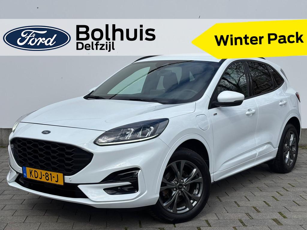 Ford Kuga 2.5 PHEV 225 pk ST-Line | Winter Pack | Camera | A, Stof, Gebruikt, Zwart, 4 cilinders