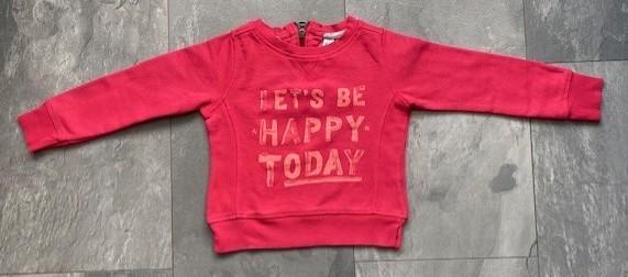 Leuke roze sweater van de Hema, maat 98/104 (qwe), Kinderen en Baby's, Kinderkleding | Maat 98, Zo goed als nieuw, Meisje, Trui of Vest