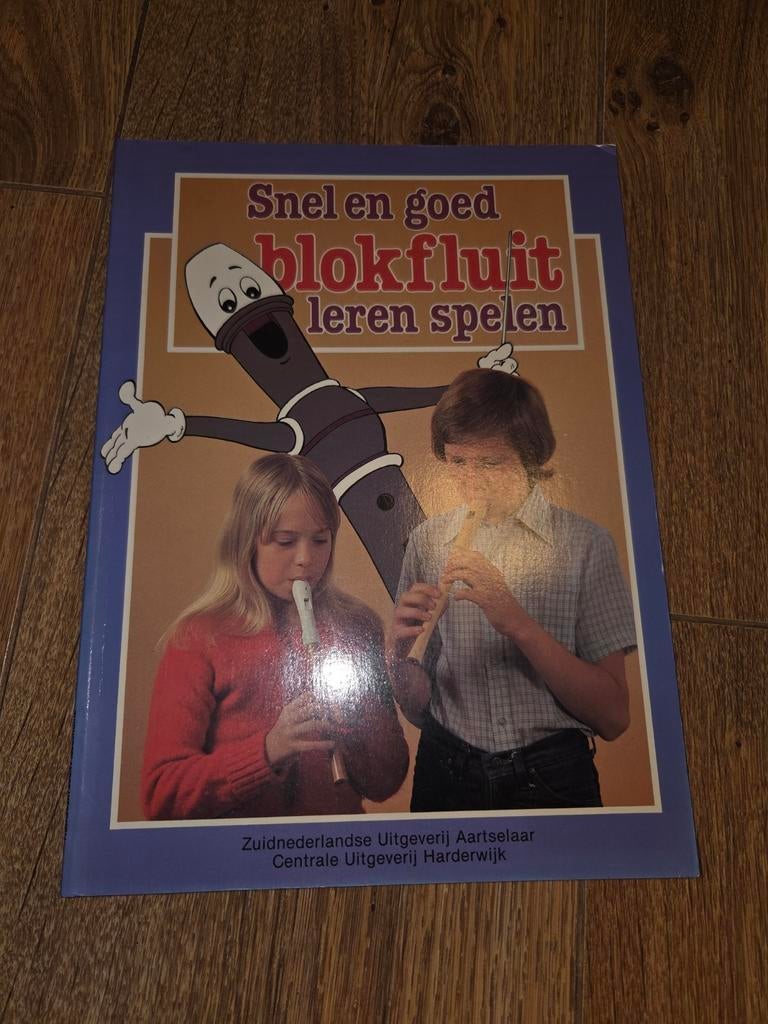 Snel en goed blokfluit leren spelen - Muziekboek, Ophalen of Verzenden