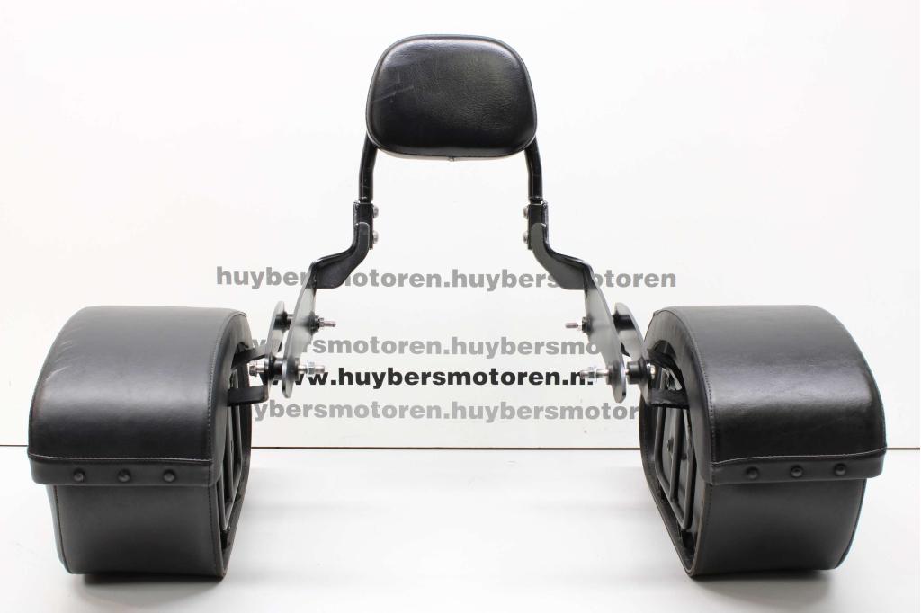 Zijkoffers Koffers incl Rugsteun Origineel Kawasaki Vulcan S, Ophalen, Info@huybersmotoren.nl, Gebruikt, HM - Sale