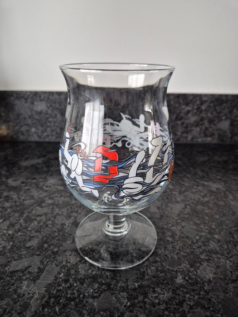 DUVEL glas Franky Sticks 2022, Verzamelen, Biermerken, Ophalen of Verzenden, Zo goed als nieuw, Glas of Glazen, Duvel