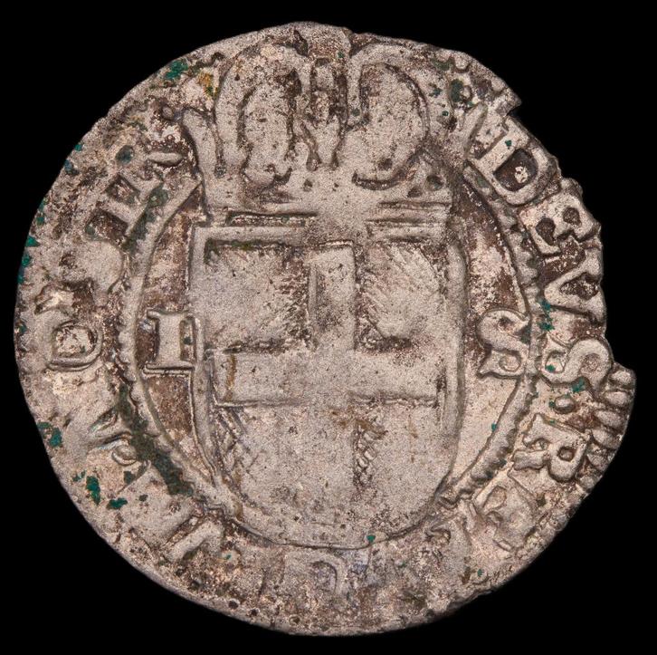 Zwolle. Stuiver z.j. (1599). Fr/ Zfr., Postzegels en Munten, Munten | Nederland, Losse munt, Overige waardes, Vóór koninkrijk