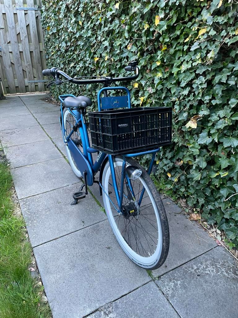 Mooie Gazelle Puur NL fiets - Framemaat 49 cm, 28 inch, Ophalen, 47 tot 50 cm, Versnellingen, Zo goed als nieuw