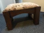 €10 eiken voetenbankje, Ophalen, Gebruikt, Rechthoekig, Minder dan 50 cm