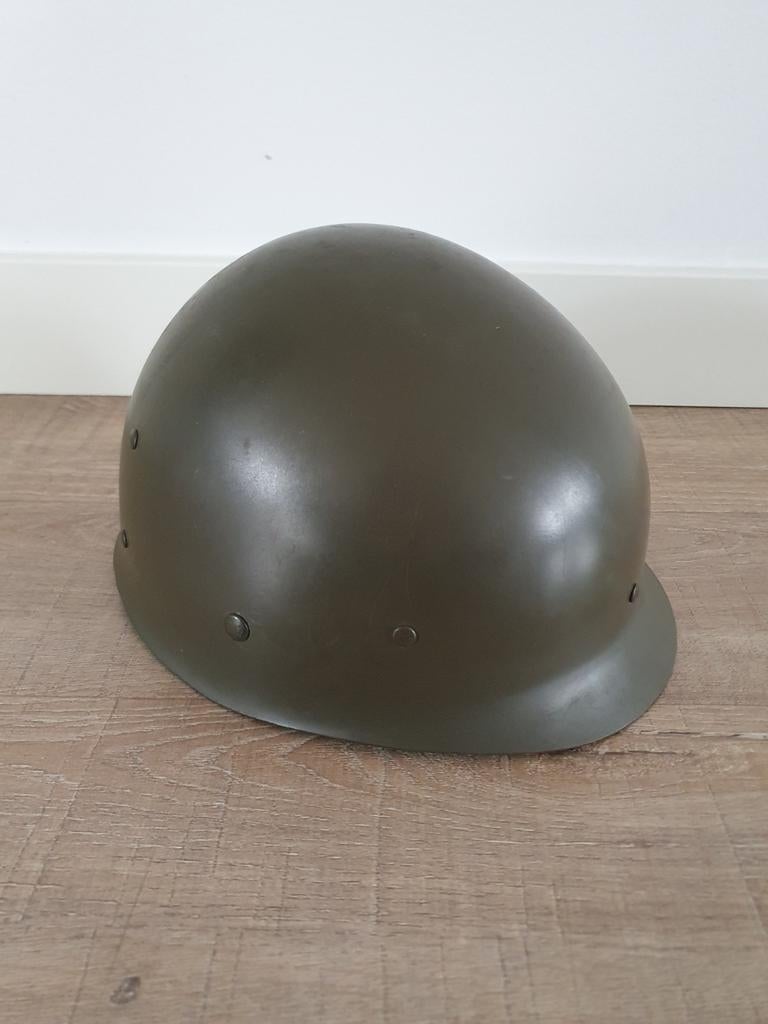 Antieke Nederlandse binnenhelm Legerhelm troepenhelm M53, Verzamelen, Militaria | Algemeen, Ophalen of Verzenden, Landmacht, Nederland