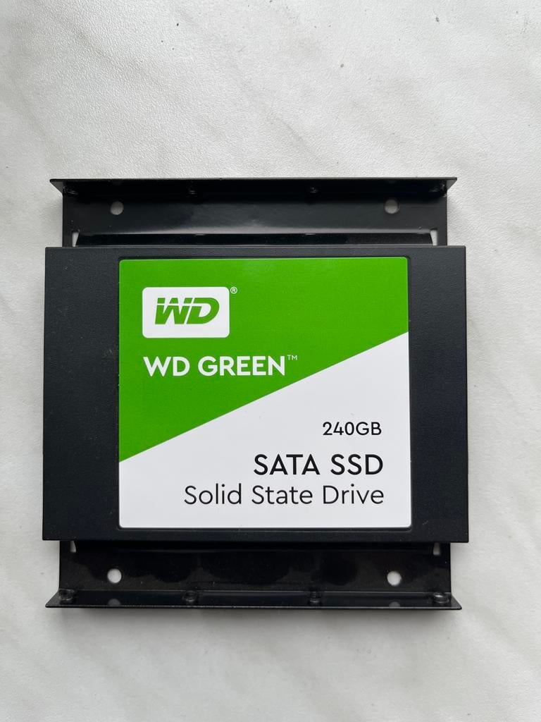Kapotte WD Green 240GB SATA SSD - Voor onderdelen, Intern, Verzenden, Server, 240gb