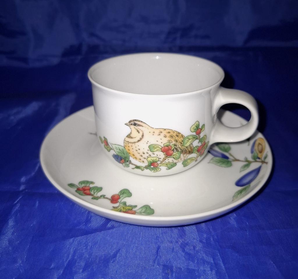 Hutschenreuther Ole Winther Tavola Country kop en schotel, Huis en Inrichting, Ophalen of Verzenden, Zo goed als nieuw, Overige stijlen