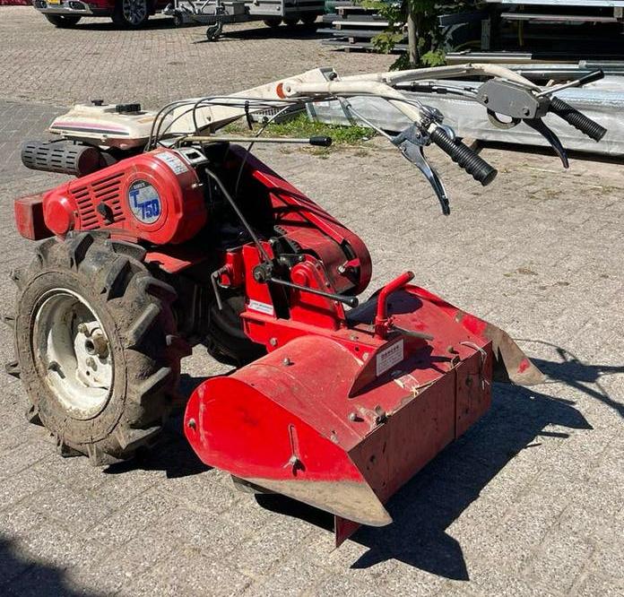 2-wiel trekker te huur met frees, wentelploeg, eg, Ophalen, Gebruikt