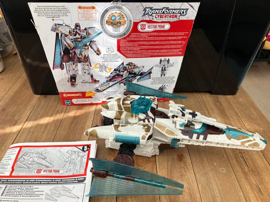 Transformers cybertron Vector Prime, G1, Ophalen of Verzenden, Zo goed als nieuw, Autobots