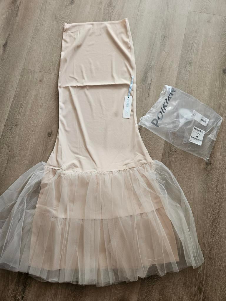 Nieuw poirier m Petticoat onderrok trouwjurk beige seamless, Ophalen, Nieuw, Wit, Accessoires
