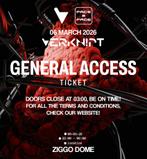 Verknipt Face2Face Ziggo Dome Regular Ticket, Eén persoon