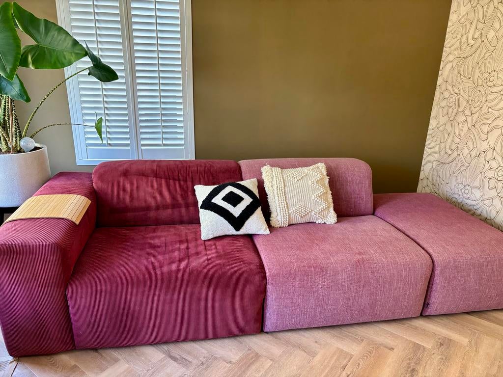 Module bank Oscar van Loods 5 - 3-zits, Ophalen, Gebruikt, 100 tot 125 cm, Driepersoons