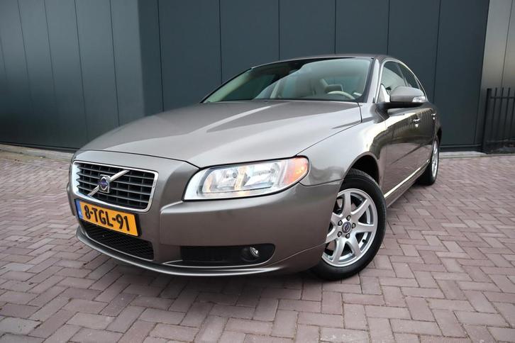 Volvo S80 2.5 T Momentum automaat Nieuwstaat Leder Afneembar, Auto's, Volvo, Bedrijf, Te koop, S80, ABS, Airbags, Airconditioning