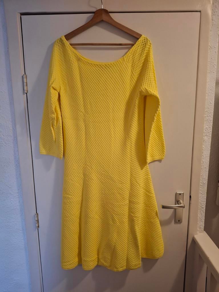 CLAUDIA STRATER jurk maat 44, Geel, Maat 42/44 (L), Ophalen of Verzenden, Zo goed als nieuw