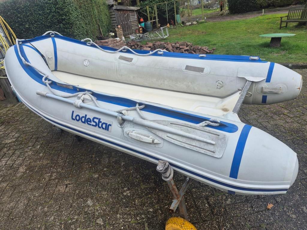 Lodestar 290rib+yamaha 25pk autolube kortstaart lodestar 340, Ophalen, Benzine, Buitenboordmotor, 10 tot 30 pk