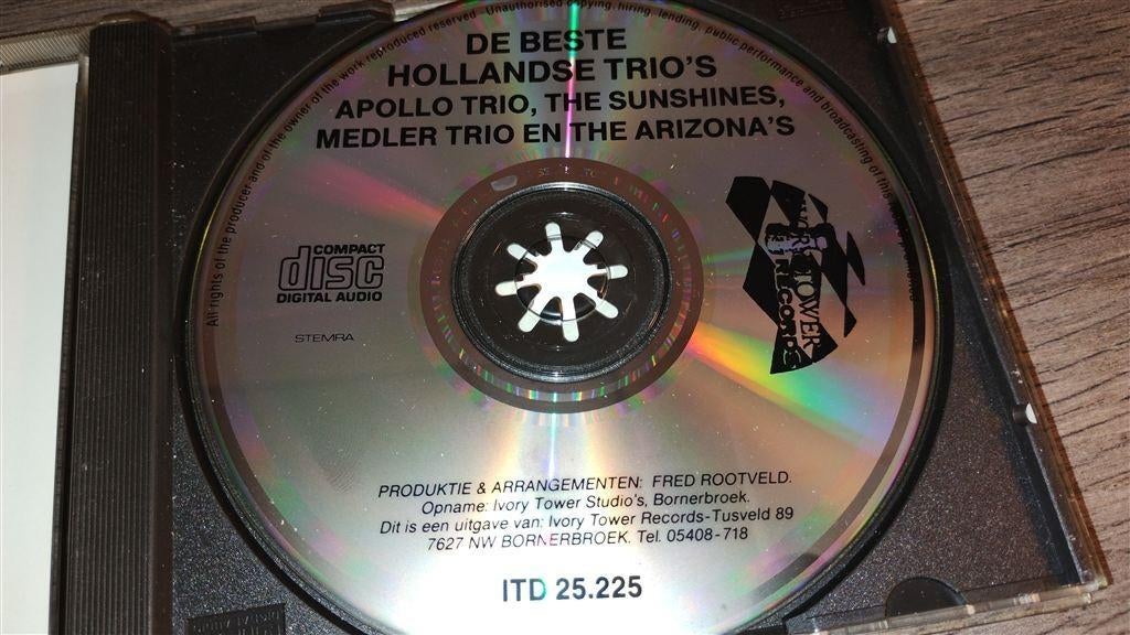 De Beste Hollandse Trio's, Ophalen of Verzenden, Zo goed als nieuw, Levenslied of Smartlap