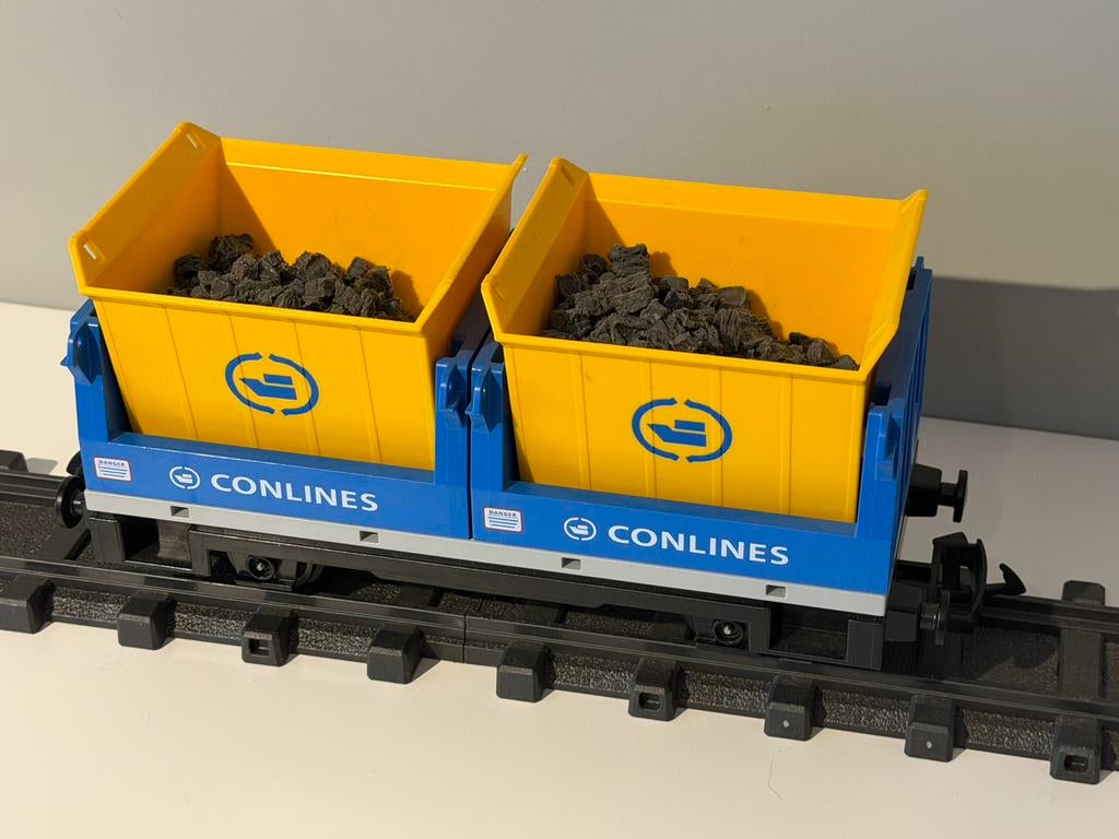 Playmobil set 4125: kantelwagon met grindlading, Ophalen of Verzenden, Gebruikt, Los playmobil