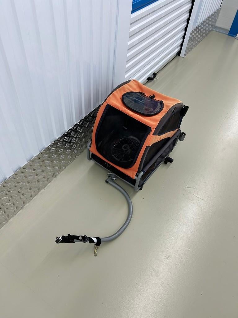 hondenkar voor achter de fiets, Ophalen, Gebruikt, Opvouwbaar, 20 tot 40 kg