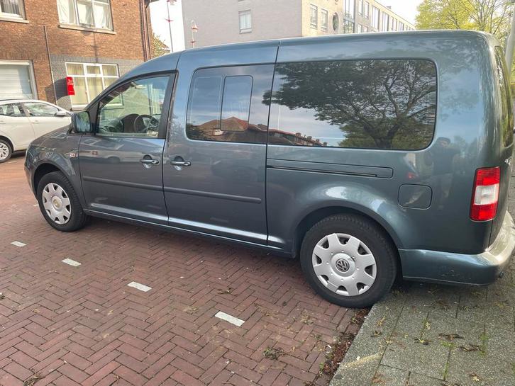 Volkswagen Caddy 1.6 7P 2008 Grijs TOP STAAT, Auto's, Volkswagen, Particulier, Benzine, C, MPV, Handgeschakeld, Origineel Nederlands