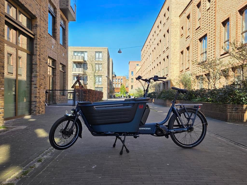 Nieuwe Winora Fub 2 bakfiets - Ideaal voor 2 kinderen, Fietsen en Brommers, Fietsen | Bakfietsen, Overige merken, Gebruikt, Info@winora.com