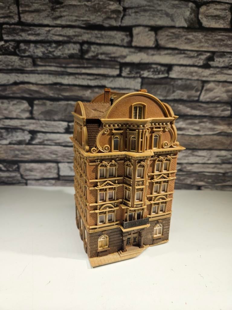 Vollmer Stadshuis hoog gebouw N spoor trein 1:160, Overige merken, Gebruikt, Gelijkstroom of Wisselstroom, Brug, Tunnel of Gebouw