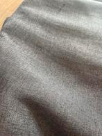 2 Verduisterende grijze gordijnen - enkele plooi, Gebruikt, 200 cm of meer, Ophalen of Verzenden, 200 cm of meer