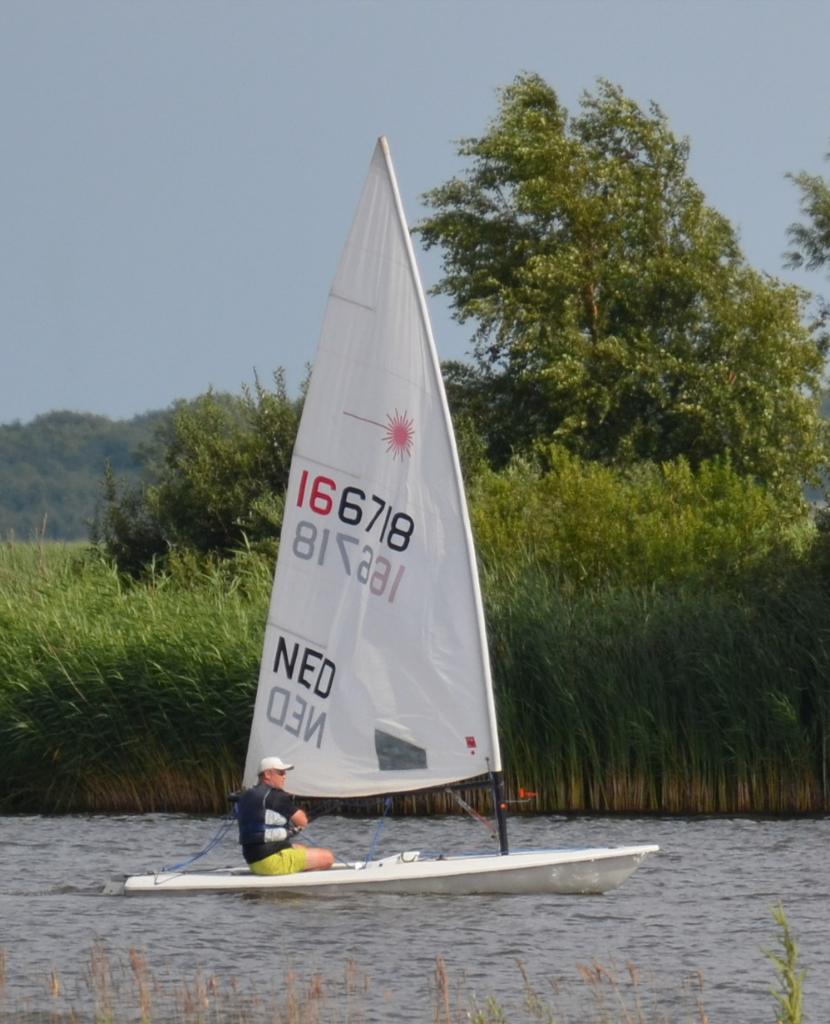 Laser XD inclusief waltrailer, Watersport en Boten, Ophalen, Zo goed als nieuw, 3 tot 6 meter, Minder dan 15 m²