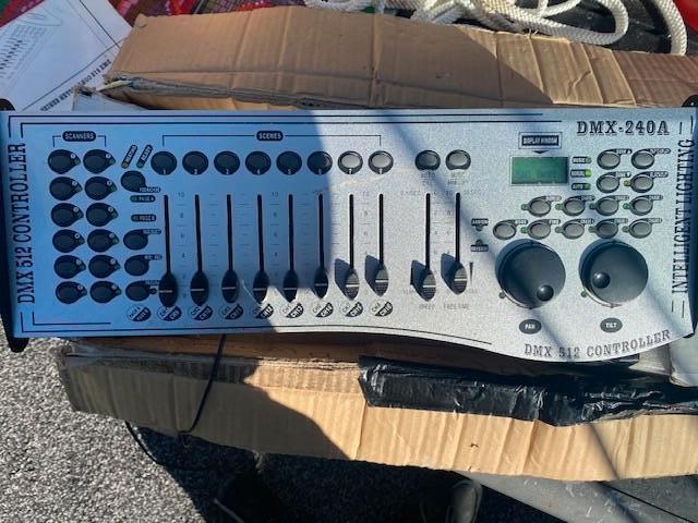 DMX 512 Controller voor Lichtsturing, Muziek en Instrumenten, Licht en Laser, Gebruikt, Licht, Ophalen of Verzenden
