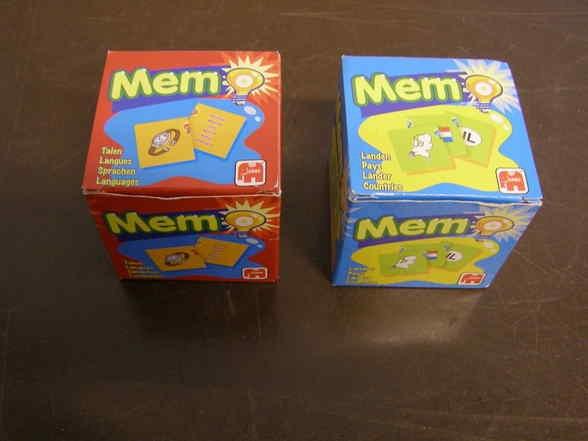 Twee leuke memo spelletjes, Ophalen of Verzenden, Zo goed als nieuw