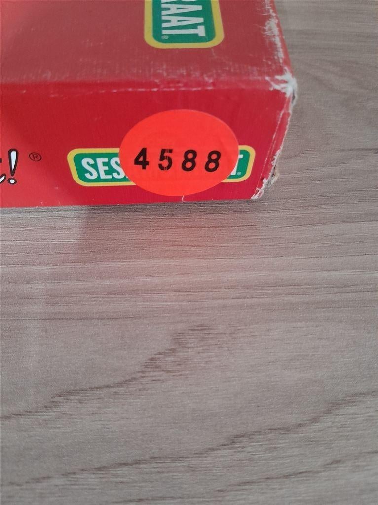 mens erger je niet sesamstraat - s4588, Ophalen of Verzenden, Zo goed als nieuw