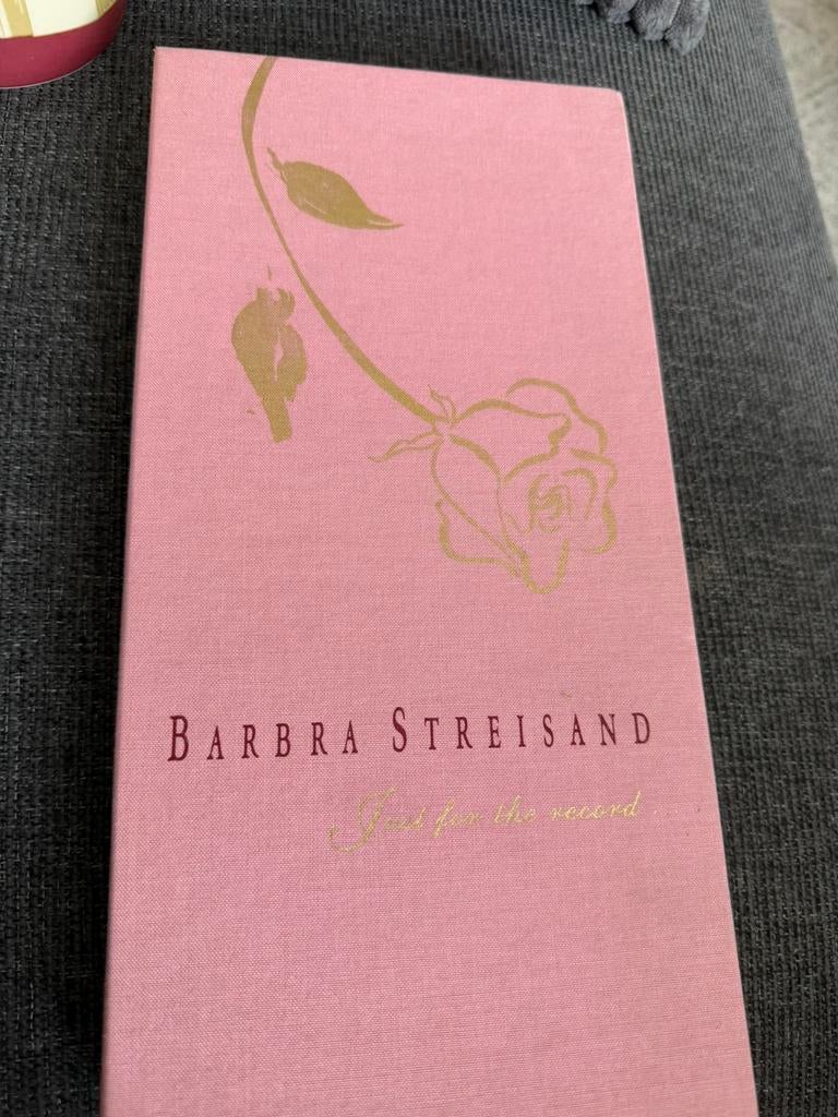 Barbara Streisand verzamelbox met 4 cd Just for the record, Ophalen of Verzenden, Gebruikt, Overige genres, Boxset