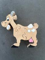 Leuke houten geitenpuzzel, Ophalen, 2 tot 4 jaar, Gebruikt, Van hout