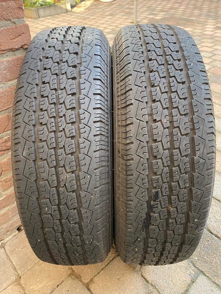 AanhangwagenTrailer banden 185R14C, Ophalen of Verzenden, Gebruikt