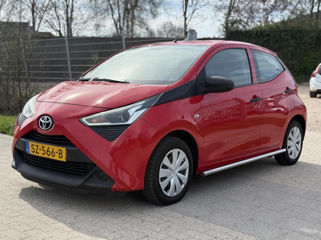 Toyota Aygo 1.0 VVT-i x-fun 1E EIGENAAR AIRCO CRUISE SIDEBAR, Voorwielaandrijving, Gebruikt, Euro 6, 4 stoelen