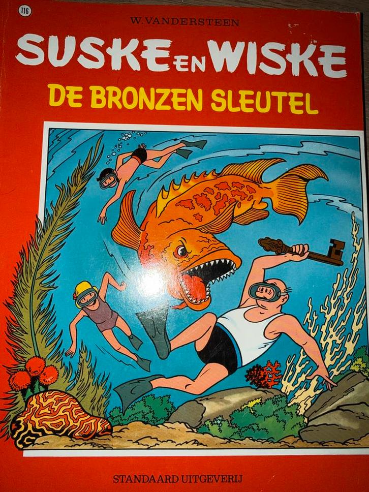 Suske en Wiske - De Bronzen Sleutel, Boeken, Stripboeken, Gelezen, Eén stripboek, Ophalen of Verzenden